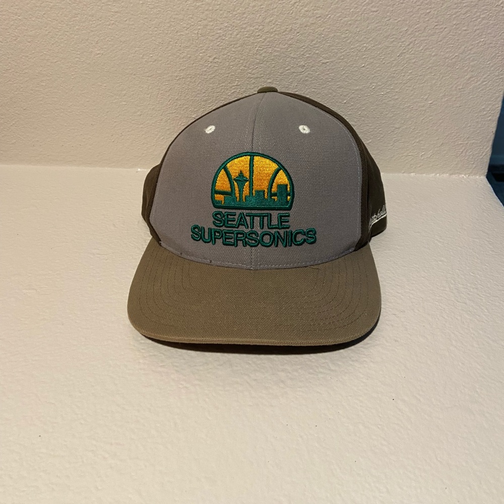 Seattle SuperSonics Hat- Mitchell And Ness